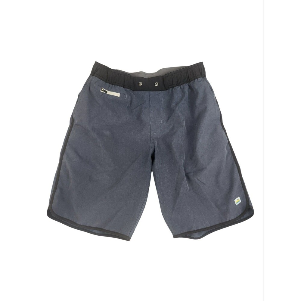 Vuori Banks Athletic Shorts Men's Small Blue Unlined  9” Inseam